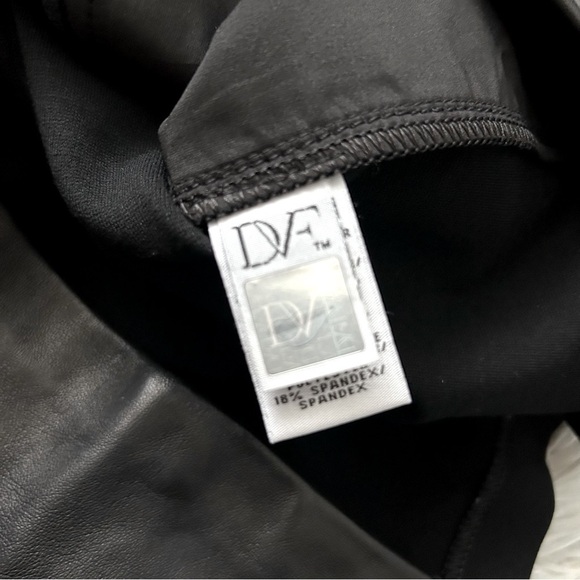 Diane von Furstenburg Lisa Leather Trim Skirt - Picture 6 of 8